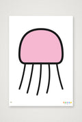 The Signal Jellyfish — A4 (21×30cm, 8×12") Print only