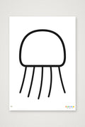 The Nimbus Jellyfish — A4 (21×30cm, 8×12") Print only