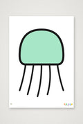 The Nimbus Jellyfish — A4 (21×30cm, 8×12") Print only
