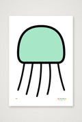 The Forest Jellyfish, A4 (21×30cm, 8×12") Print only