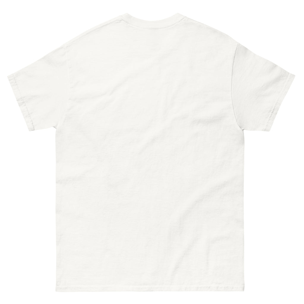 Fabbit Tee, white back product mockup