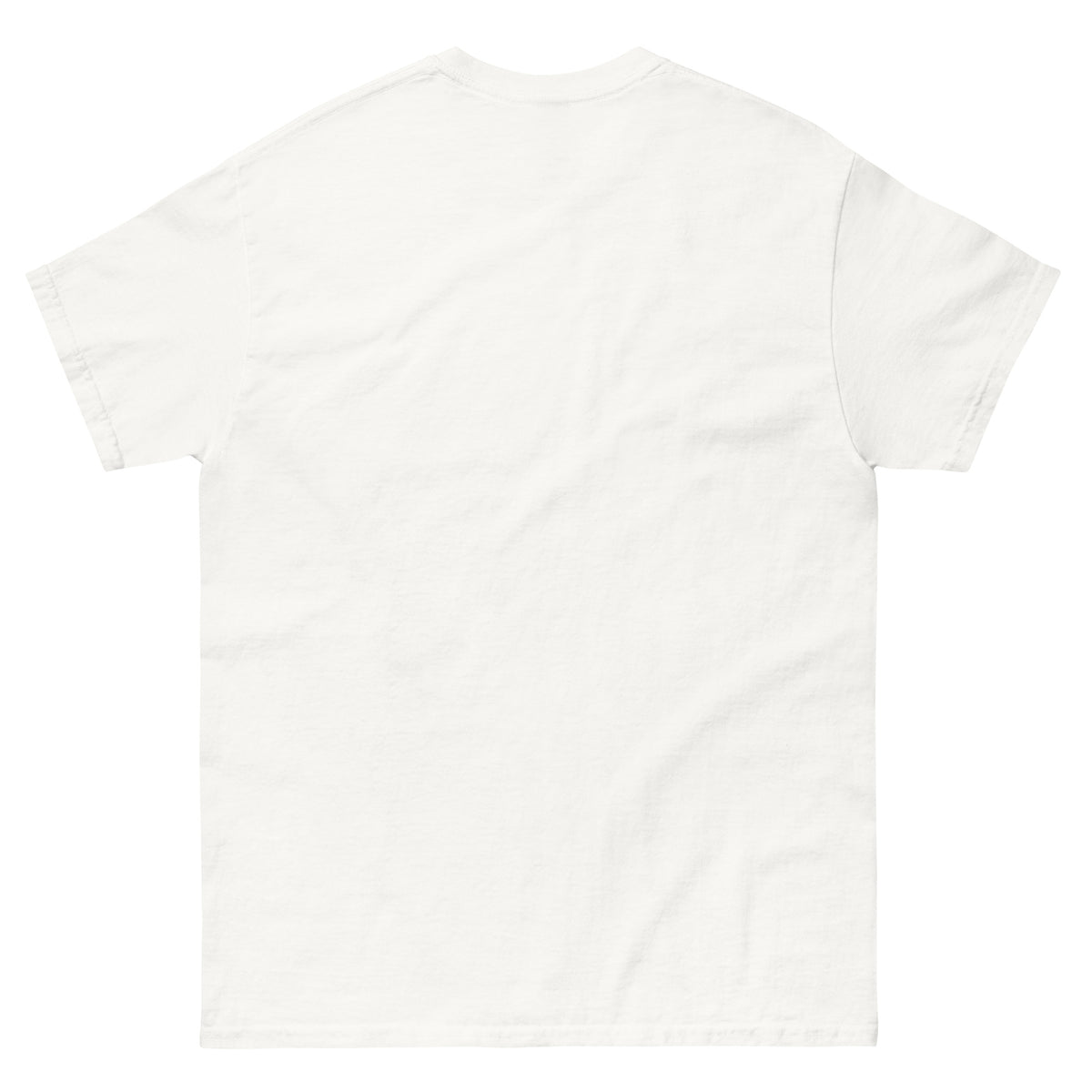 Fabbit Tee, white back product mockup